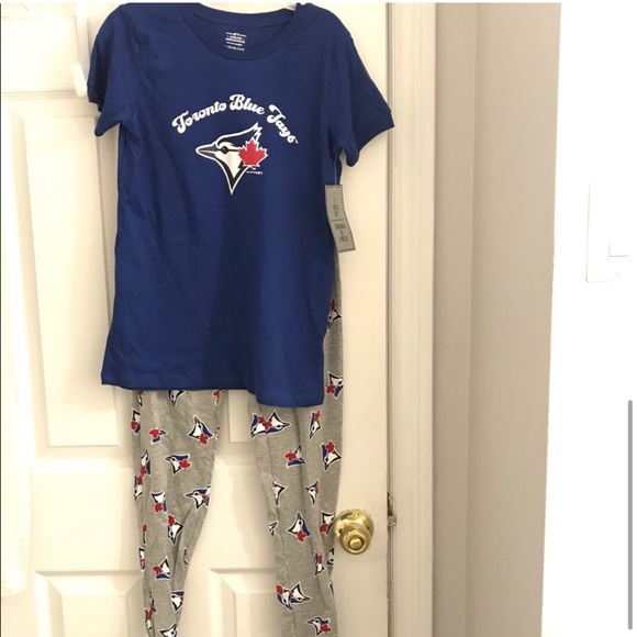 Other - NWT| Girls Toronto Blue Jays Pajama Set